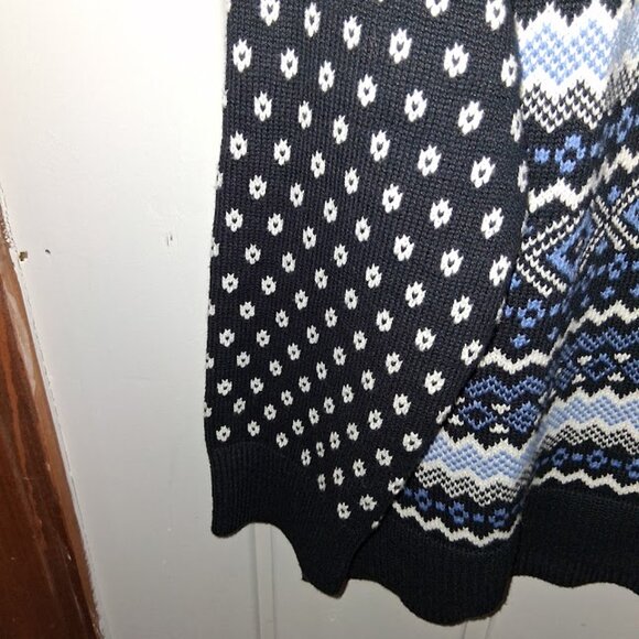 T by Talbots Cotton Blend Snap Mock Neck Heavyweight Sweater NWT Sz PXL - Picture 4 of 9